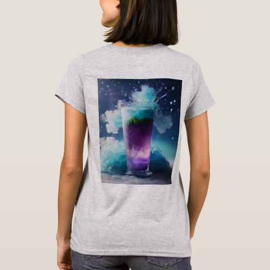 「飲め！」 Tシャツ (裏面)