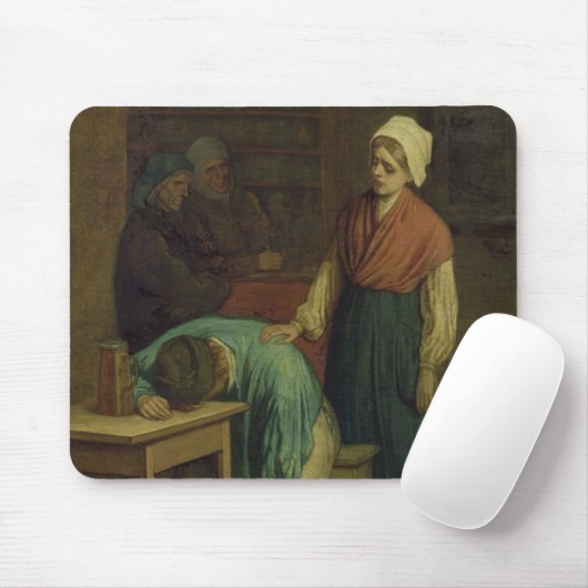 飲んだくれ マウスパッド (マウス)