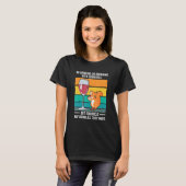 飲んだり泳いだりしないリスのもの Tシャツ (正面フル)