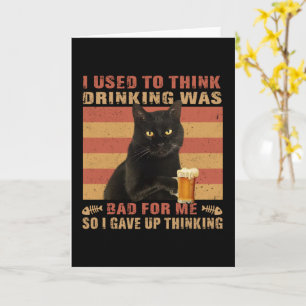 飲んでいた考え猫は黒猫が悪おもしろいかった カード