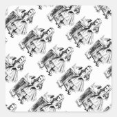 飲んでね ヴィンテージ アリス・イン・ワンダーランド ステッカー (正面)