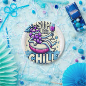 飲んで冷やす ペーパープレート (パーティー)