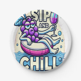 飲んで冷やす ペーパープレート