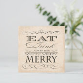 飲んで踊ってとってもとってもハッピーな記念日 招待状 (スタンド正面)