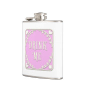 「飲んで」ワンダーランドティーパーティームーブピンクの紋章 フラスク (左)