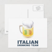飲イタリアンみチーム ポストカード (正面/裏面)