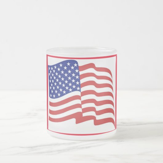 飲カッコいいむ フロストグラスマグカップ (中央)