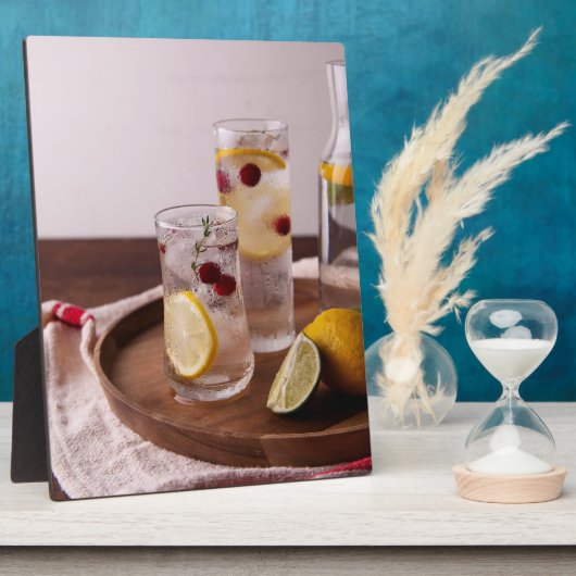 飲クール料 フォトプラーク (側面)