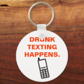 飲メールや文字を打つ。 キーホルダー (正面)