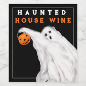飲不気味みパーティーの装飾 ワインラベル (シングルラベル)