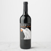 飲不気味みパーティーの装飾 ワインラベル (正面)