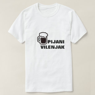 飲小妖精や小人イン・ボスニア,ピジャニ・ヴィレンジャク Tシャツ
