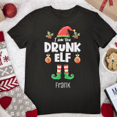 飲小妖精や小人名に一致するクリスマス家族 Tシャツ