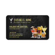 飲料バテンダー事業 |黒モダン色