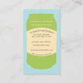 飲料分配用アルミニウム缶カスタム容器 名刺 (正面)