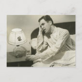 飲料水を飲む人 ポストカード (正面)