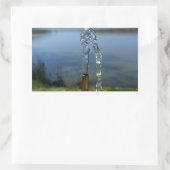 飲料水 長方形シール (バッグ)