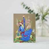 飲料用はがき付きニンフ ポストカード (スタンド正面)