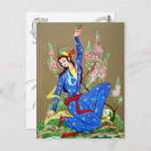 飲料用はがき付きニンフ ポストカード (正面/裏面)