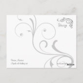 飲料用はがき付きニンフ ポストカード (裏面)