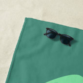 飲料魚名前をカスタムするビーチタオル ビーチタオル (インサイチュ)