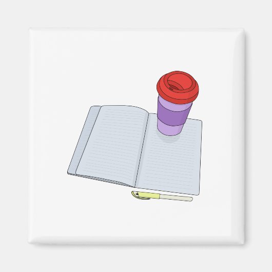飲書み マグネット (正面)