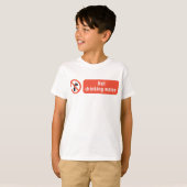 飲用禁止水注意表示 Tシャツ (正面フル)