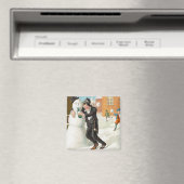 飲用雪だるまヴィンテージ磁石 マグネット (インサイチュ (食洗機))