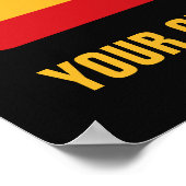 飲警告カスタムポスター ポスター (角)