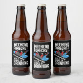 飲酒の可能性のあるスノーボード ビールラベル (ボトル)