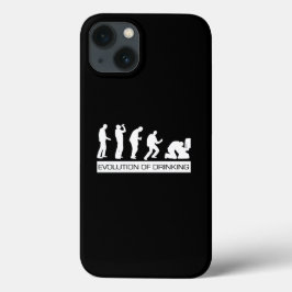 飲酒の進化 iPhone 13ケース
