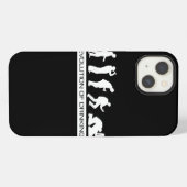 飲酒の進化 iPhoneケース (裏面横)