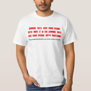 飲酒年齢対占星術 Tシャツ