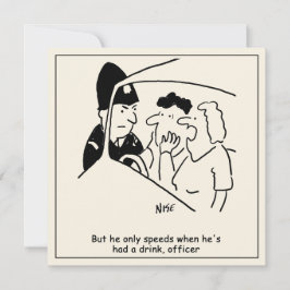 飲酒運転をする夫を持つ妻の漫画 カード