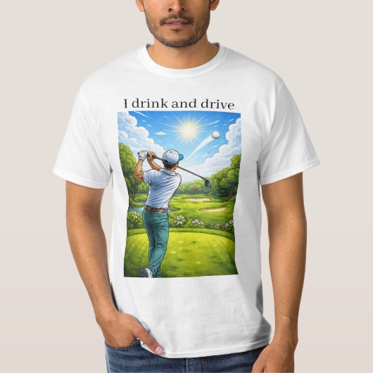 飲酒運転Tシャツ Tシャツ (正面)