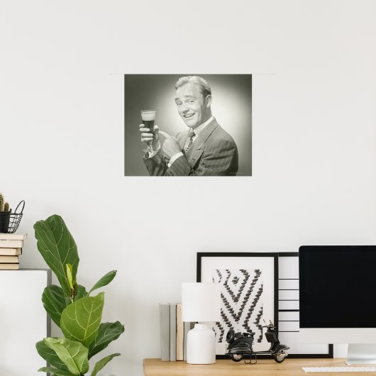 飲酒 ポスター (ホームオフィス)