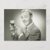 飲酒 ポストカード (正面)