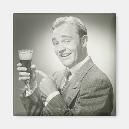 飲酒 マグネット (正面)