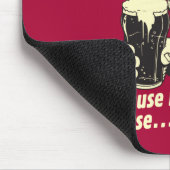 飲酒:メモリの損失を悪化させる可能性がある マウスパッド (コーナー)