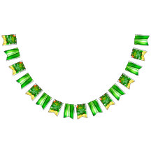 飲食べみとアイルランドのバンティングのバナー