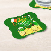 飲食べみとアイルランド人 ペーパーコースター (アングル)