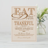 飲食べみと感謝の招待状 招待状 (スタンド正面)