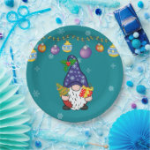 飲食べみとBe Gnomie ペーパープレート (パーティー)