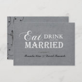 飲食べみながら招待状 招待状 (正面/裏面)