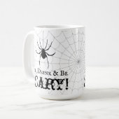 飲食べみ怖いハロウィーン コーヒーマグカップ (正面左)