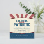 飲食べみ愛国 招待状 (スタンド正面)