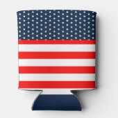 飲食べみ物と7月4日の愛国心 缶クーラー (裏面)