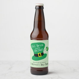 飲食べみ酒とBe Irish St. Patrick's Dayパーティー ビールラベル