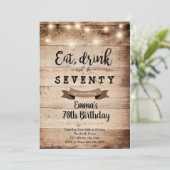 飲食べんでメリー大人の誕生日を迎える 招待状 (スタンド正面)