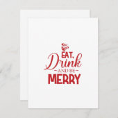 飲食べんでメリー楽しむ シーズンカード (正面/裏面)
